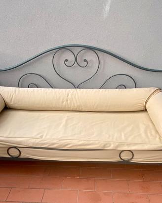 Divano letto per giardino