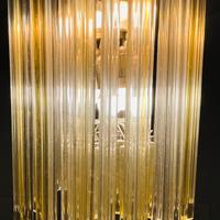 Lampadario vetro murano trilobo Venini anni 60