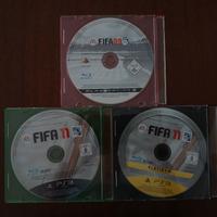 Fifa 09, 11 e 11 Versione Platinum per PS3
