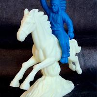 SOLDATINO TNSOLD, INDIANO A CAVALLO 01. 1/30