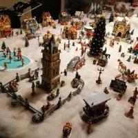 Villaggio Lemax di grandi dimensioni 