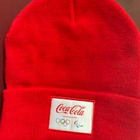 Cuffia Coca Cola - Milano-Cortina 2026 originale