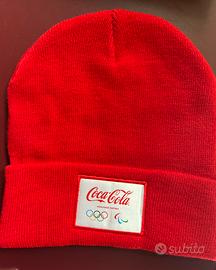 Cuffia Coca Cola - Milano-Cortina 2026 originale