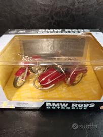 BMW R69S con sidecar modellino