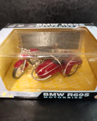 BMW R69S con sidecar modellino