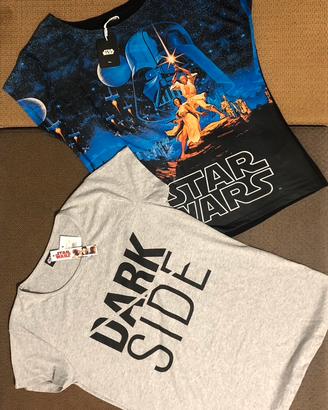 2 T-shirt guerre stellari Star Wars