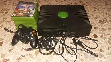 Xbox (1º Modello), con 9 Giochi (LEGGETE ANNUNCIO)