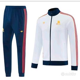 tuta as roma versione bianco blu