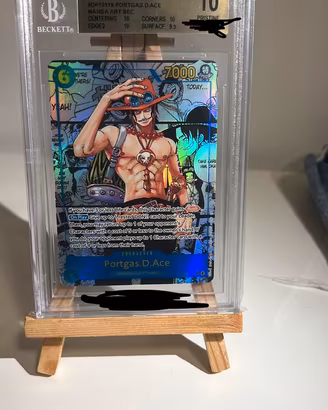 Portgas D. Ace  Manga BGS 10 prestine