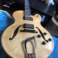Chitarra hollow body hagstrom hj500 nat