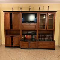 Mobile Sala - cucina in pregiato legno