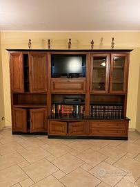 Mobile Sala - cucina in pregiato legno