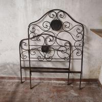 Testiera letto in ferro battuto