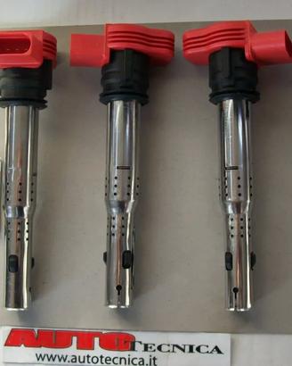 Kit 4 Bobine Rosse Golf V VI 2.0 GTI TFSI Audi A3