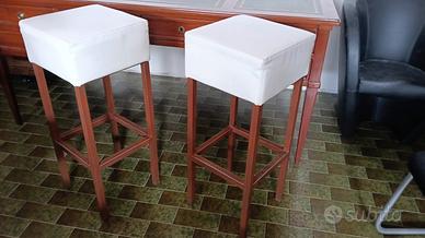 coppia di sgabelli vintage 