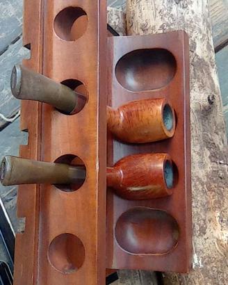 Pipe Savinelli più porta pipe