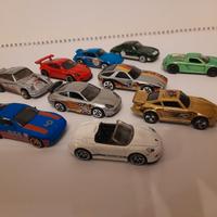 LOTTO DI 10 PORSCHE HOT WHEELS 