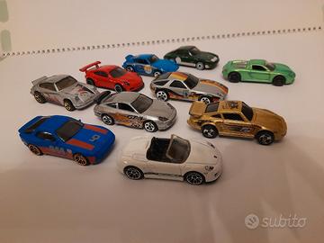 LOTTO DI 10 PORSCHE HOT WHEELS 
