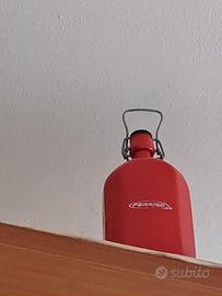 Borraccia Ferrino rossa anni '80