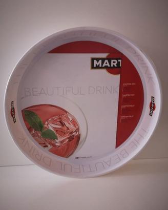 Vassoio Martini Bianco "The Beautiful Drink"