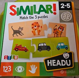 3 Giochi Headu per bambini 2-5 anni