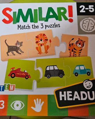3 Giochi Headu per bambini 2-5 anni