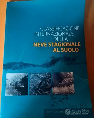 Libro Classificazione internazionale della neve