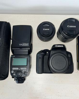 Canon 750D + Speedlight Yongnou YN685 i-TTL