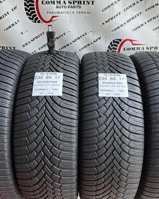 4 PNEUMATICI 235/65 R17 BRIDGESTONE INVERNALI