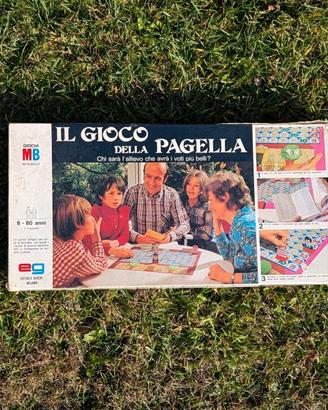 VINTAGE 1972: Il Gioco della Pagella MB EG