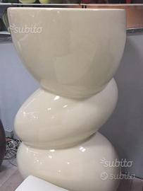 Vaso design Caprice in resina laccata