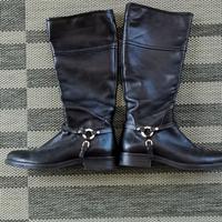 stivali tacco basso Julie Dee 