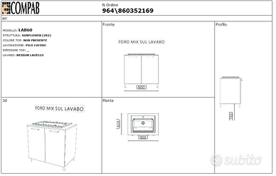 Mobile lavatoio Compab