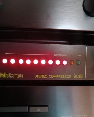 Hiletron Stereo Compressor 9019 Uso Hi-Fi Stereo 