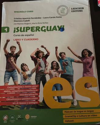 Superguay! 1 Libro y Cuaderno Corso di Spagnolo