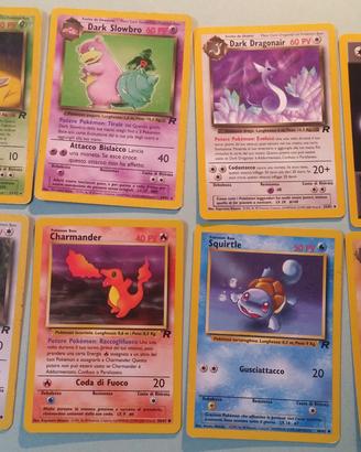 Carte Pokemon Set Team Rocket Ita 2000