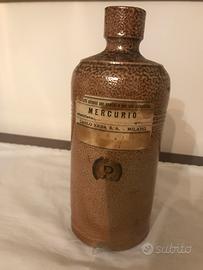 Bottiglia in gres Hg Carlo Erba S.A. Vintage
