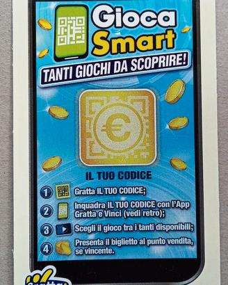 Gratta e vinci " GIOCA SMART "