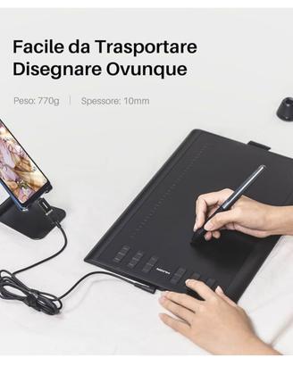 Tavoletta grafica Huion H1060 Plus con guanto – Ot
