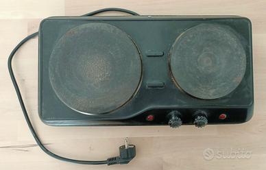 Piastre elettriche 2 fornelli