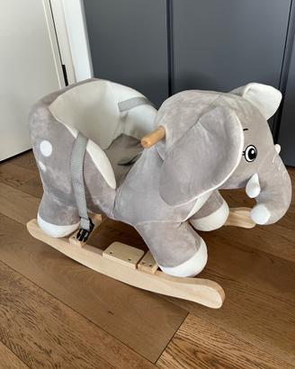 Cavallo a Dondolo Elefante per Bambini