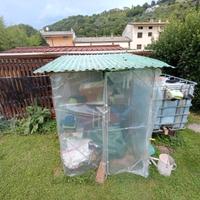 Serra per orto/piante autoprodotta