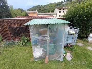 Serra per orto/piante autoprodotta