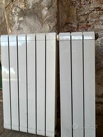 termosifoni in alluminio.