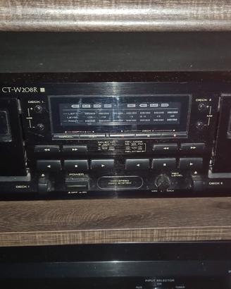 registratore a cassette doppia piastra Pioneer