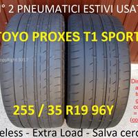 N. 2 Copertoni TOYO PROXES T1 SPORT 255/35 R19 96Y