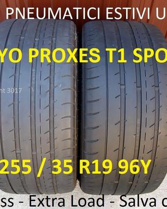 N. 2 Copertoni TOYO PROXES T1 SPORT 255/35 R19 96Y