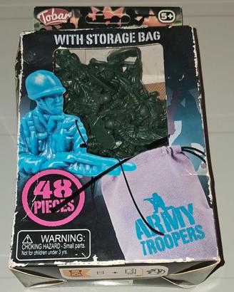Soldatini Tobar Army Troopers 48 Pezzi Nuovi