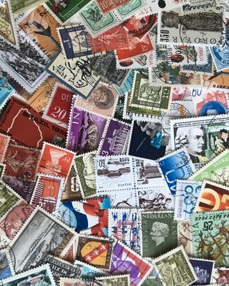 10.000 10000 DIECIMILA francobolli mondiali box ZZ