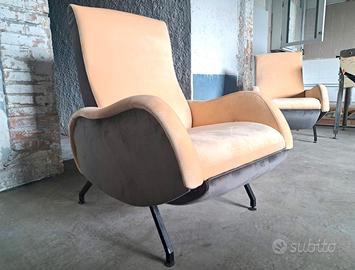 Coppia di Poltrone anni ‘60 design Zanuso